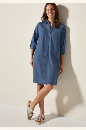 CECIL Damen Kleid im Jeanslook in , Gr: L