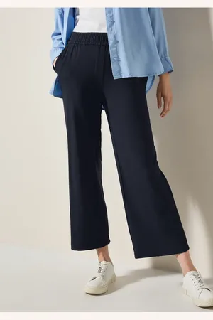 CECIL Damen Wide Leg Jersey-Hose in , Gr: XXL
