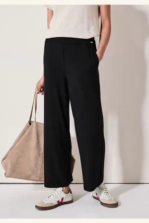 CECIL Damen Wide Leg Jersey-Hose in , Gr: XXL