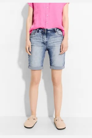 CECIL Shorts »Style Scarlett«, aus Denim/Jeans im 5-Pocket-Style