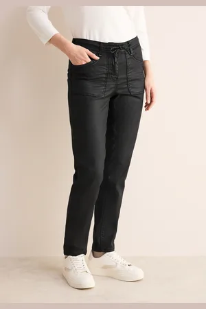CECIL Regular-fit-Jeans »Style Tracey«, mit Tunnelzug am Bund