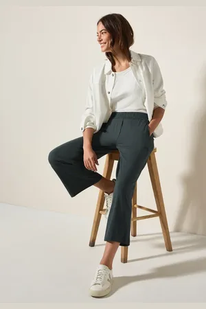 CECIL Damen Wide Leg Jersey-Hose in , Gr: XXL