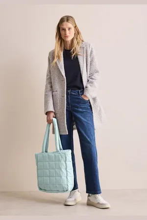 CECIL Damen Shopper in Steppoptik in , Gr: One size