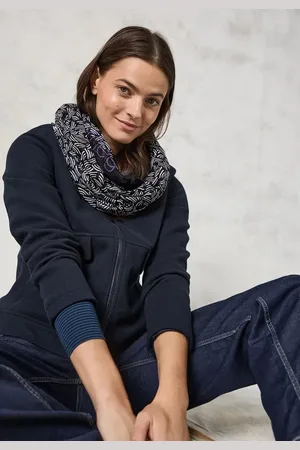 CECIL Damen Bedruckter Loop Schal in , Gr: One size