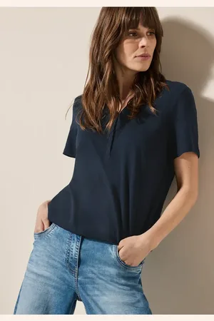 CECIL Damen T-Shirt im Tunika-Look in , Gr: 3XL