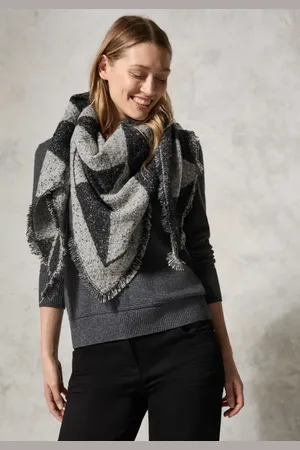 CECIL Damen Bouclé Halstuch in , Gr: One size