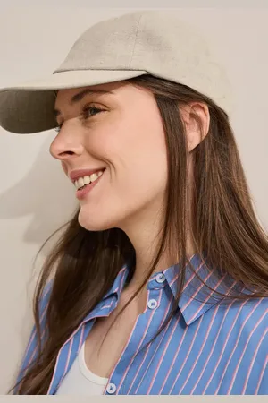 CECIL Damen Leinen Cap in , Gr: One size