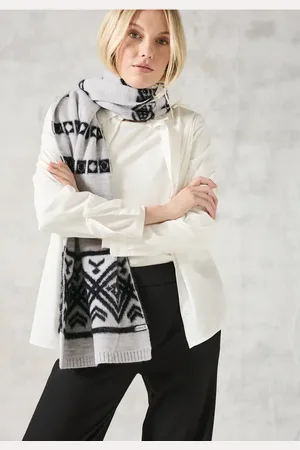 CECIL Damen Gemusterter Strickschal in , Gr: One size