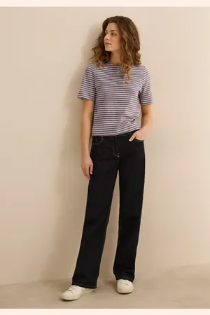 CECIL Damen Basic Kurzarmshirt in , Gr: 3XL