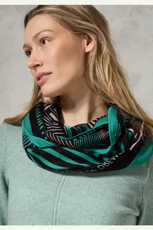 CECIL Damen Bedruckter Loop Schal in , Gr: One size