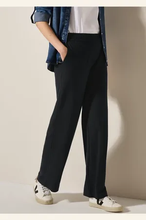 CECIL Damen Wide Leg Jersey-Hose in , Gr: XXL