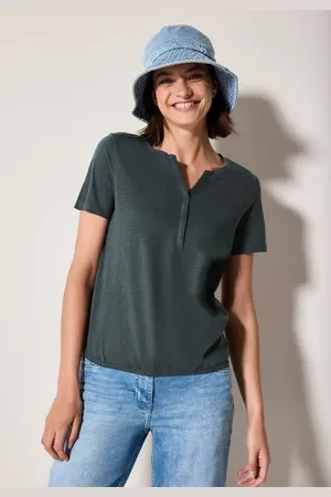 CECIL Damen T-Shirt im Tunika-Look in , Gr: 3XL