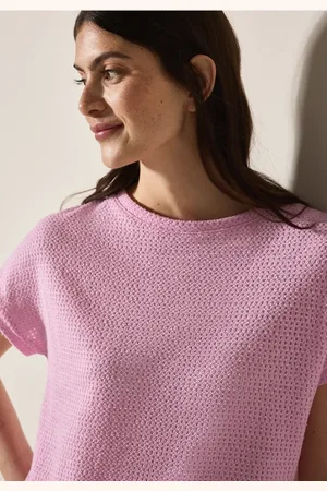 CECIL Damen Struktur-T-Shirt in , Gr: L