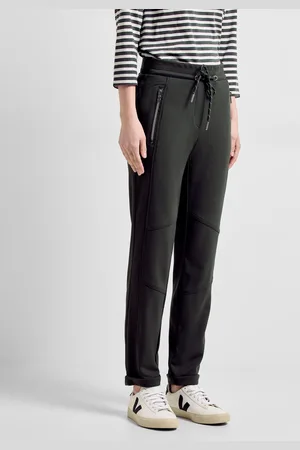 CECIL Sweathose »Style Tracey«, Casual fit mit Zippertaschen und Kordelzug