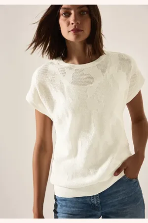 CECIL Damen Ärmelloser Strickpullover in , Gr: M