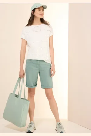 CECIL Damen Colored Jeansshorts in , Gr: 25