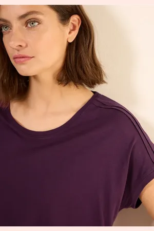 CECIL Damen T-Shirt mit Schulterdetail in , Gr: L