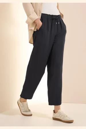 CECIL Damen Wide Leg Hose aus Leinenmix in , Gr: XXL
