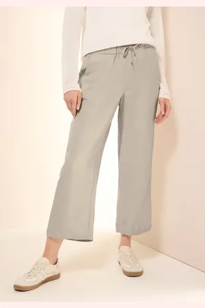CECIL Damen Wide Leg Hose aus Leinenmix in , Gr: XXL
