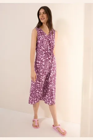 CECIL Damen Gemustertes Midi-Kleid in , Gr: L