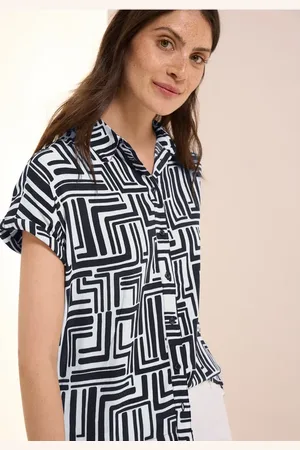 CECIL Damen Gemusterte Hemdbluse in , Gr: L
