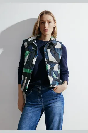 CECIL Damen Weste mit Print in , Gr: XXL