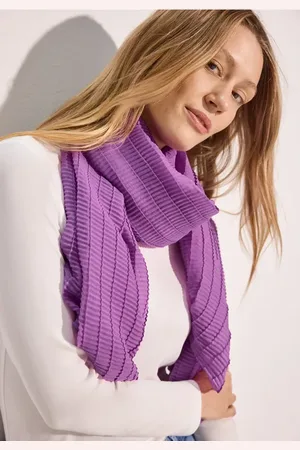 CECIL Damen Plissée-Schal in , Gr: One size