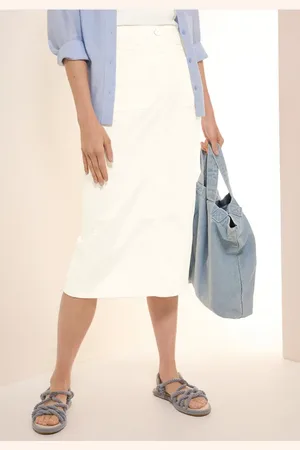 CECIL Damen Midi Jeansrock in , Gr: 26