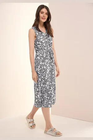 CECIL Damen Gemustertes Midi-Kleid in , Gr: L