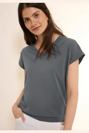 CECIL Damen V-Neck T-Shirt in , Gr: 3XL