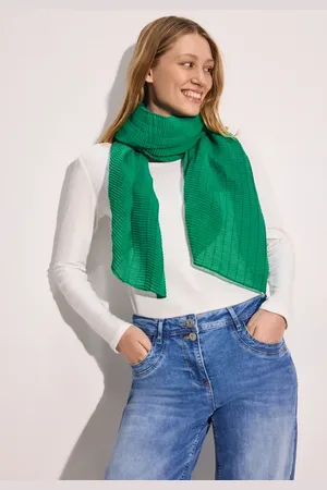 CECIL Damen Plissée-Schal in , Gr: One size