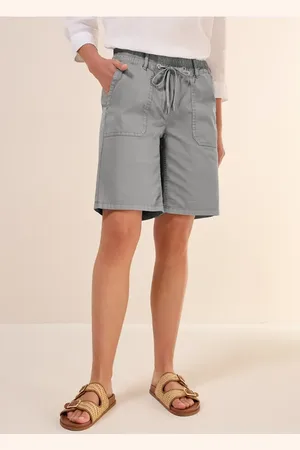 CECIL Damen Twill Shorts im Washed-Look in , Gr: L