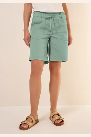 CECIL Damen Twill Shorts im Washed-Look in , Gr: L