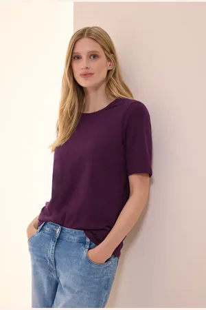 CECIL Damen Basic T-Shirt in , Gr: 3XL