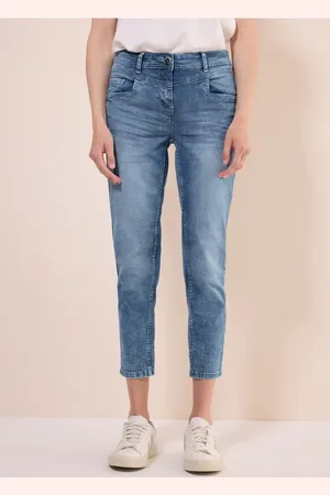 CECIL Damen Jeans im Casual Fit in , Gr: 25