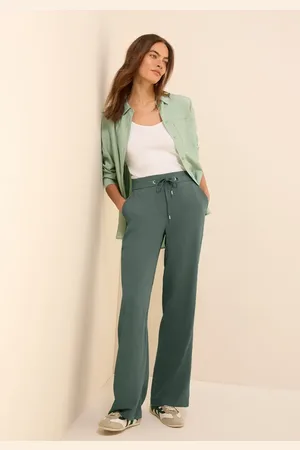 CECIL Damen Straight Leg Strukturhose in , Gr: XXL