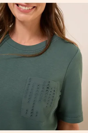 CECIL Damen Sweatshirt mit Brusttasche in , Gr: L
