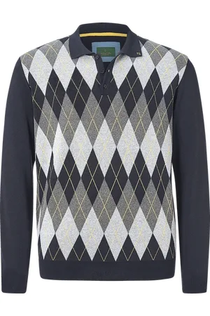 Charles Colby Langarm-Poloshirt EARL JERRY