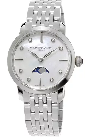 Frederique Constant Damenuhr Slimline Moonphase Ladies