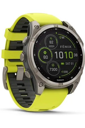 Garmin Smartwatch Fenix 8 - 47 mm Solar Sapphire Graphit Titanium Titan
