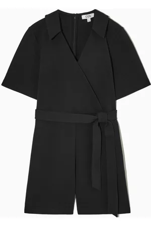 COS Damen Jumpsuits - WRAP-EFFECT PLAYSUIT