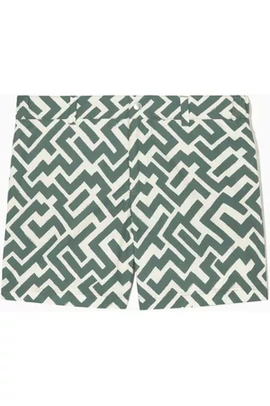 COS Herren Badehosen - GEOMETRIC-PRINT TAILORED SWIM SHORTS
