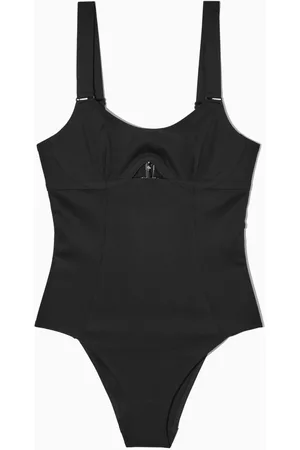 COS Damen Badeanzüge - CUT-OUT SCOOP-NECK SWIMSUIT