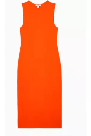 COS Damen Strickkleider - KNITTED MIDI DRESS