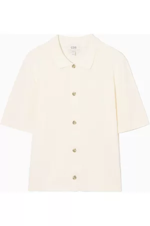 COS Herren T-Shirts - OPEN-KNIT SHORT-SLEEVE SHIRT