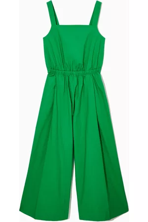 COS Damen Jumpsuits - BOW-BACK WIDE-LEG JUMPSUIT