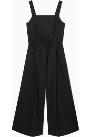 COS Damen Jumpsuits - BOW-BACK WIDE-LEG JUMPSUIT