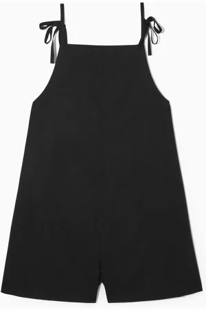COS Damen Jumpsuits - SQUARE-NECK LINEN PLAYSUIT