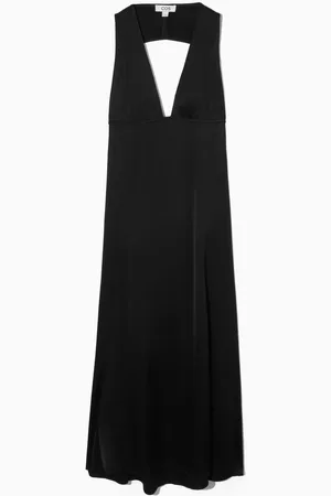 COS Maxikleid Mit Rückenausschnitt