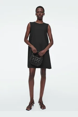 COS A-Linien-Minikleid Aus Scuba